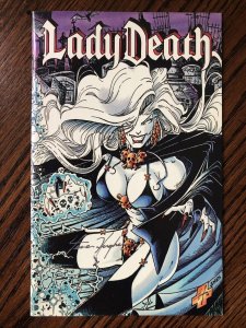 Lady Death Ashcan SIGNED STEVEN HUGHES Chaos! Comics 1993 Limited 5000 