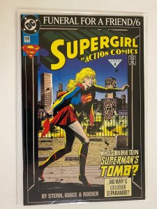 Action Comics #686 Supergirl app. 8.0 VF (1993)