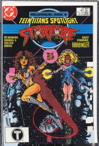 Teen Titans Spotlight #19 (1988) Starfire