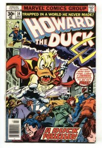 Howard The Duck #14 1977-1st Howard the Duck as Son of Satan VF/NM