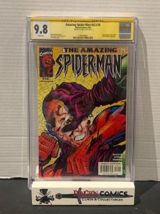 Amazing Spider-Man Vol 2 # 18 Cover A CGC 9.8 2000 SS Stan Lee [GC38]