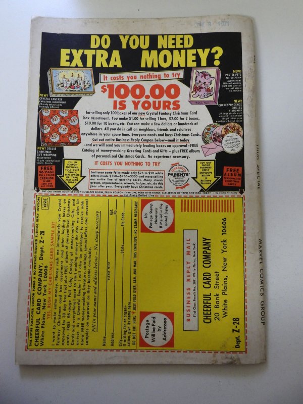 Thor Annual #4 (1971) VG/FN Condition