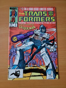 Transformers #3 Direct Market Edition ~ NEAR MINT NM ~ 1985 Marvel Comics 