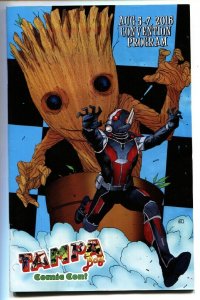 Tampa Comic Con Program 2016-Baby Groot / Antman cover 