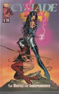 Cyblade Shi Special Edition # 1 Cover B NM- Image 1995 Marc Silvestri [V7]