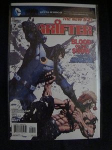 Grifter #7 (2012) New 52! Midnighter Scott Clark Cover & Art