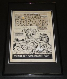 Strange World of Your Dreams Framed 11x17 Photo Display Official RP Jack Kirby 