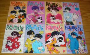 Ranma 1/2 part 2 #1-11 VF/NM complete series - viz manga - rumiko takahashi set