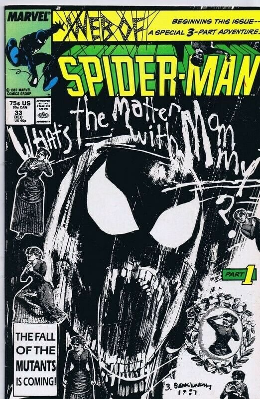 Web of Spiderman #33 ORIGINAL Vintage 1987 Marvel Comics 