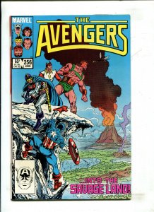 THE AVENGERS #256 - INTO THE SAVAGE LAND! (6.5) 1985