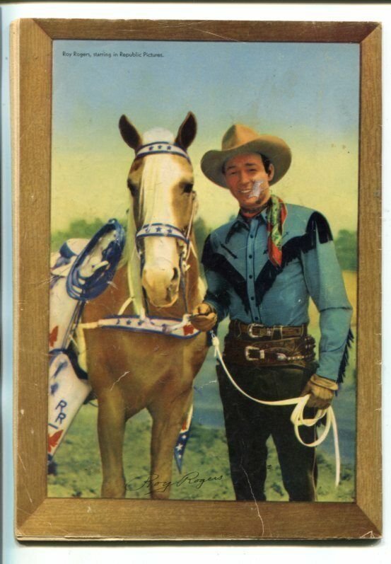 ROY ROGERS #39-1951- PHOTO COVER-KING OF THE COWBOYS-good/vg