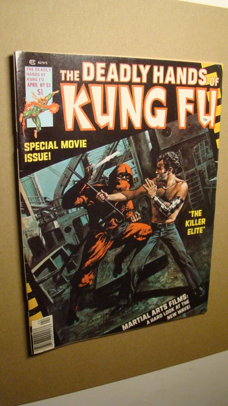 DEADLY HANDS OF KUNG FU 23 *HIGH GRADE* 1ST FULL APPEARANCE JACK OF HEARTS BARR