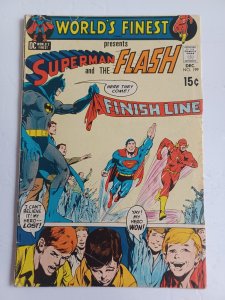 World's Finest #299 - 3rd Superman Flash Race - Batman - Neal Adams - 1970 - VG