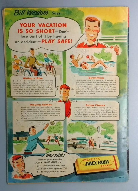 Walt Disney's Man In Space #716 VG DELL, 1956