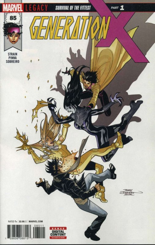 Generation X #85 FN ; Marvel | Terry Dodson Legacy