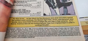 PUNISHER ANNUAL #2 1st battle of Punisher versus Moon Knight  WP NM/MT ?️