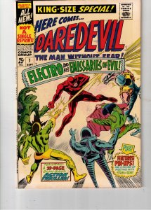 Daredevil Annual #1 (1967) VF+ High-Grade 1st Annual! Richmond CERTIFICATE Wow!