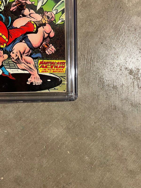 Special Marvel Edition 15 cgc 9.8 1st Shang-chi Marvel 1973 Master Of Kung Fu