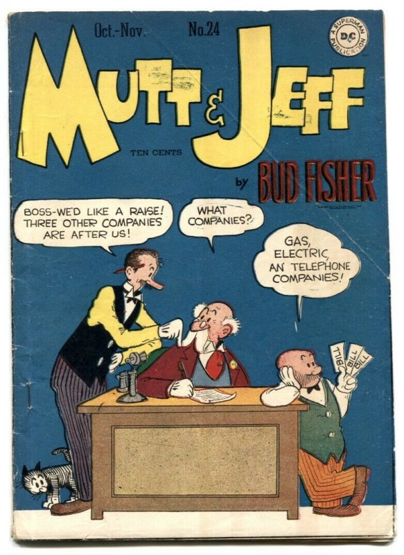 Mutt and Jeff #24 1946- BUD FISHER- Golden Age VG