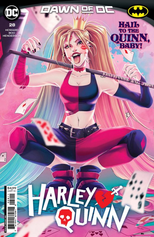 Harley Quinn Volume 4 #28 DC Comics Regular Cover Near Mint