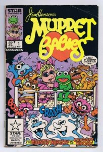 Muppet Babies #1 ORIGINAL Vintage 1985 Marvel Comics 