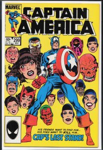 Captain America #299 (1984) Captain America