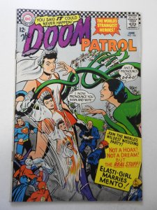 Doom Patrol #104 (1966) VG Condition centerfold detached bottom staple