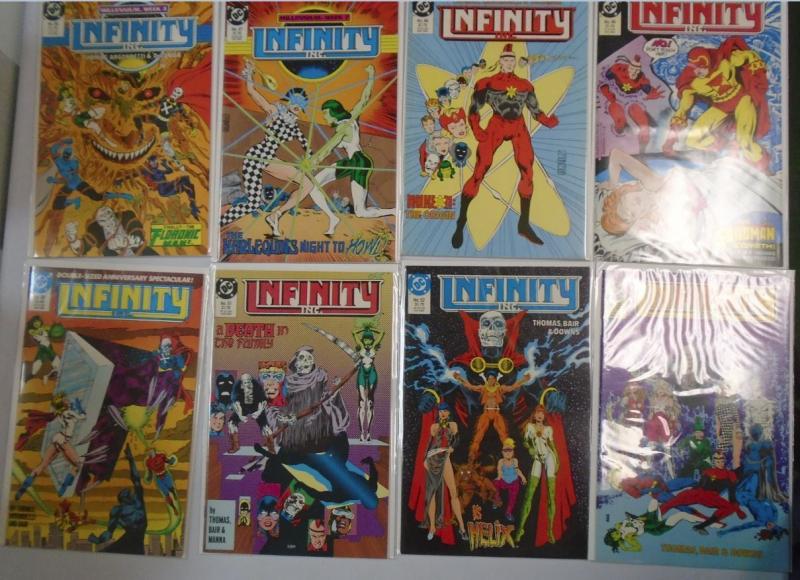 Infinity run #1-53 & Annual (1st series) missing: #10,13,18 8.0 VF (1984)