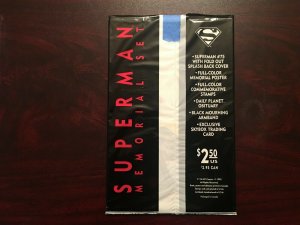 Superman # 75 CGC Graded 9.6 DC Comic Book Poly-Bagged Edition W/ Polybag GC1