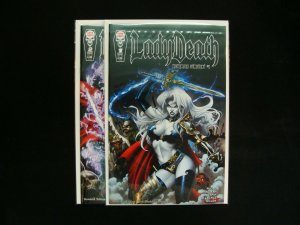 Lady Death Nightmare Symphony #1 & 2 Coffin Comics Brian Pulido NM Condition 