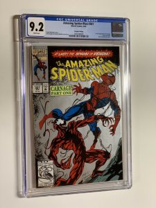 Amazing Spider-man 361 cgc 9.2 2nd Second print 1992 (009)