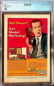 Batman #199 (1968) - CGC 8.0 - Cert#4475193025