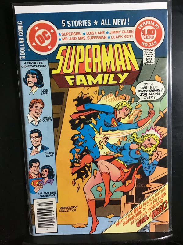 The Superman Family #215 Newsstand Edition (1982)