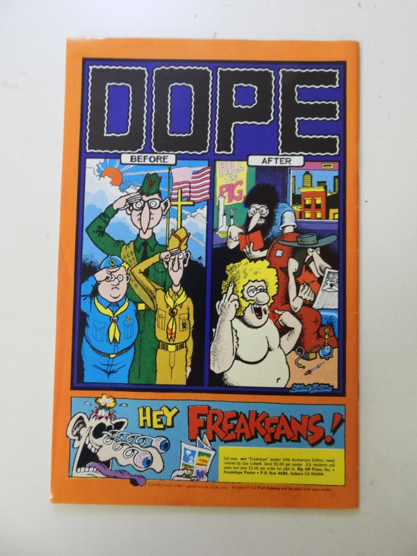 Fabulous Freak Brothers #1 20th print VF condition mature readers