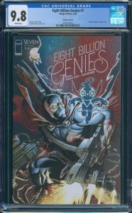 Eight Billion Genies #7 CGC 9.8 Ryan Browne Spawn Month Variant Image 2023