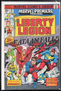 Marvel Premiere #29 (1976) Liberty Legion [Key Issue]