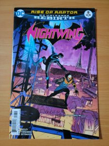 Nightwing #8 DC Rebirth ~ NEAR MINT NM ~ 2017 DC Comics