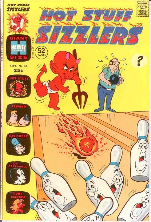 HOT STUFF SIZZLERS (1960-1974) 56 VF-NM Sept. 1973 COMICS BOOK