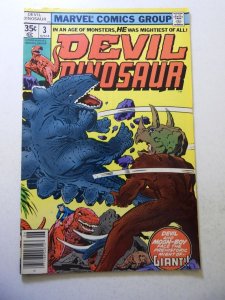 Devil Dinosaur #3 (1978) FN Condition