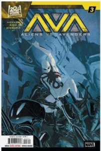 ALIENS & AVENGERS #3 MARVEL COMICS 2025 HICKMAN NM