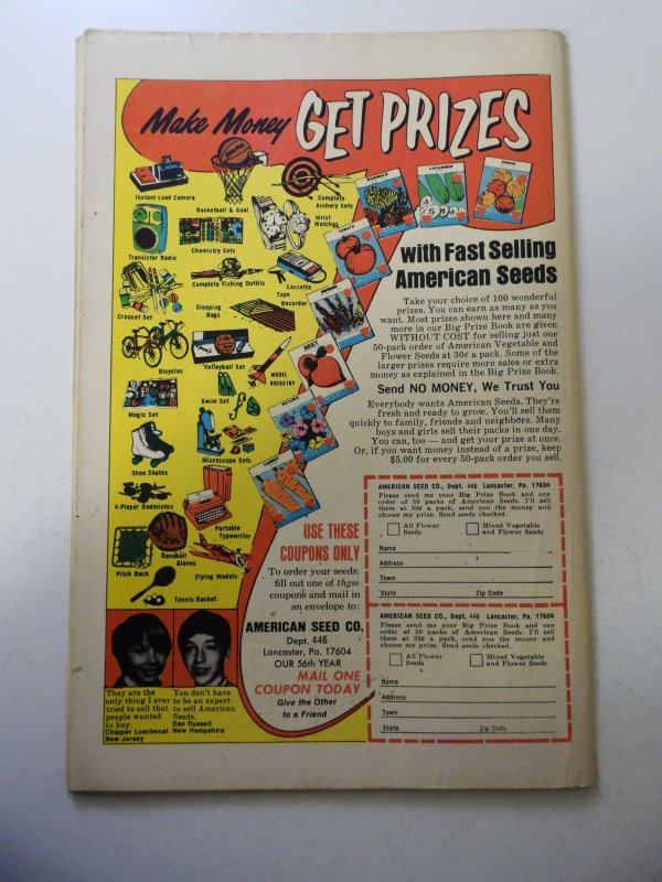 Jungle Action #9 (1974) 1st App of Baron Macabre! FN- Condition MVS Intact