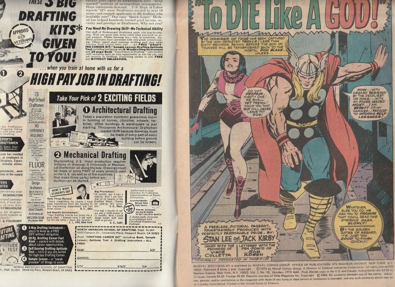 Marvel Spectacular # 10  Representing Thor # 169 - The Troll Kingdom Invades !