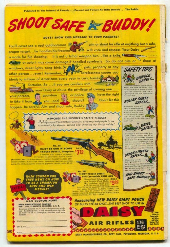 Movie Town's Animal Antics #31 1951-DC comics-Raccoon Kids G