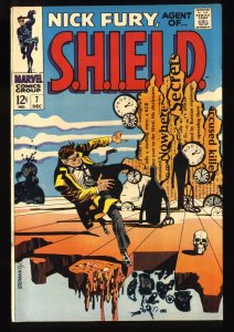 Nick Fury, Agent of SHIELD #7 VF- 7.5