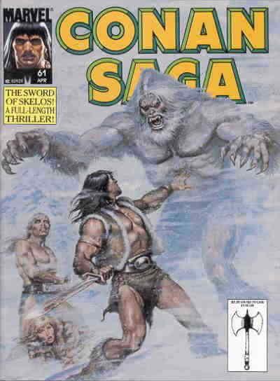 Conan Saga #61 FN; Marvel | save on shipping - details inside