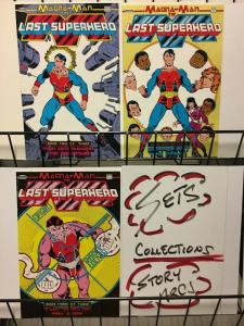 MAGNA MAN THE LAST SUPERHERO 1-3  complete series