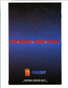 Vampirella/Painkiller Jane #1 - Red Foil Variant, Joe Quesada, Waid (9.2) 1998