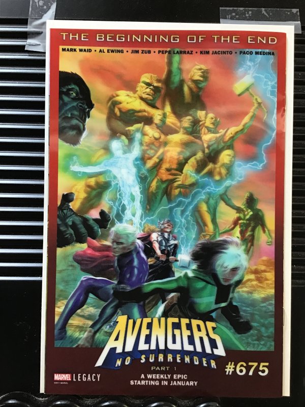 The Defenders #6 Szymon Kudranski Lenticular Homage Variant (2017)