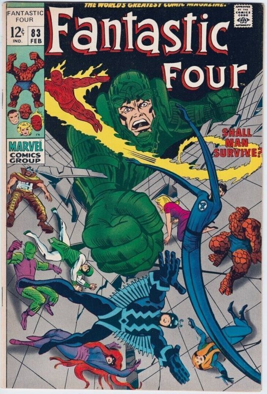 Fantastic Four #83 (1969) VF