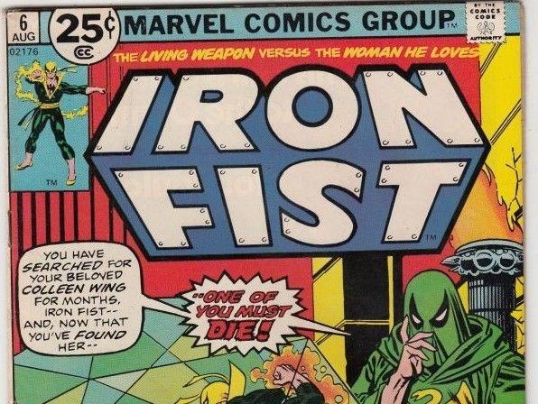 Iron Fist #6 strict NM- 9.2 High-Grade   100s more I.Fists up for grabs  C'ville